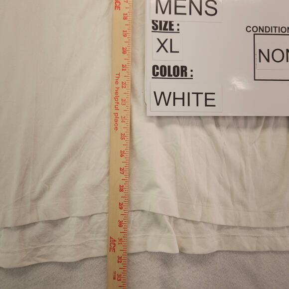 Polo by Ralph Lauren Collared Short Sleeve Polo Shirt Mens Size XL White - Picture 8 of 9